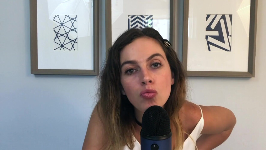 Miss Bell ASMR - Kisses and mouth sounds - 24 May 2021