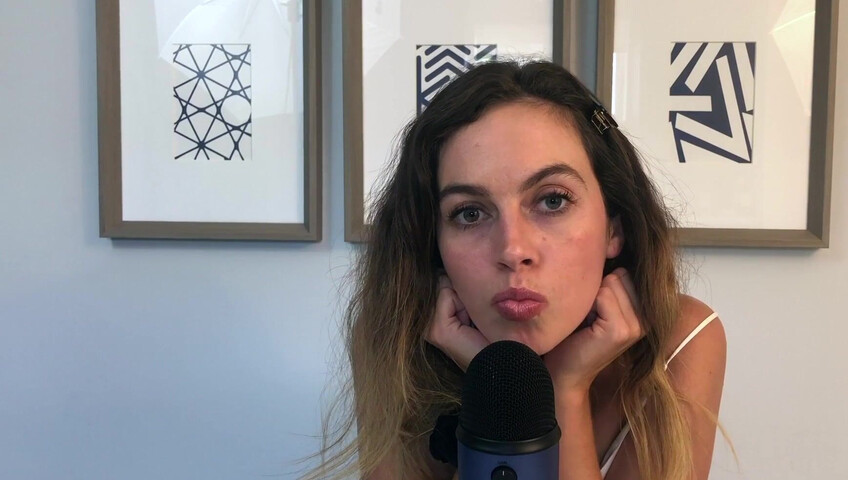 Miss Bell ASMR - Kisses and mouth sounds - 24 May 2021