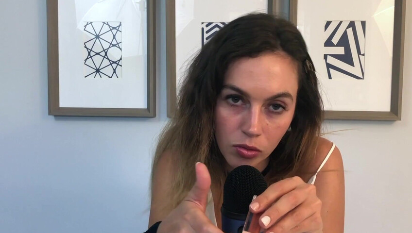 Miss Bell ASMR - Kisses and mouth sounds - 24 May 2021