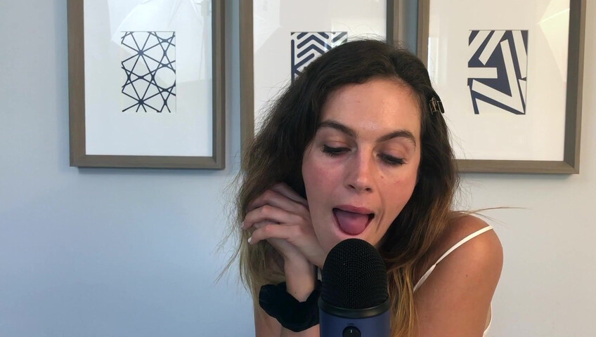 Miss Bell ASMR - Kisses and mouth sounds - 24 May 2021