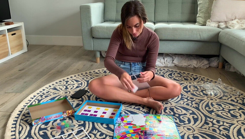 Miss Bell ASMR - Let's Play Candyland - 22 February 2021