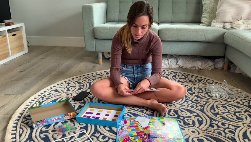 Miss Bell ASMR - Let's Play Candyland - 22 February 2021