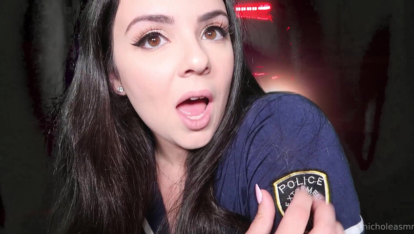 NicholeASMR - ASMR Cop Blowjob