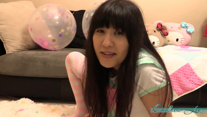 Ondrea Lee - asian birthday girl needs daddy's special gift