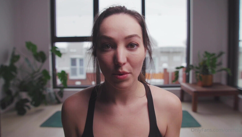 Orenda ASMR - Hot yoga instructor role play - Naked Yoga
