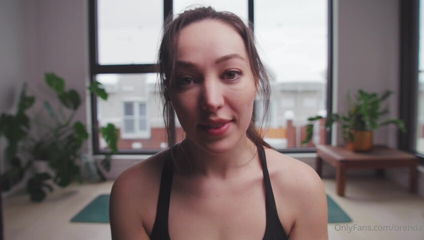 Orenda ASMR - Hot yoga instructor role play - Naked Yoga