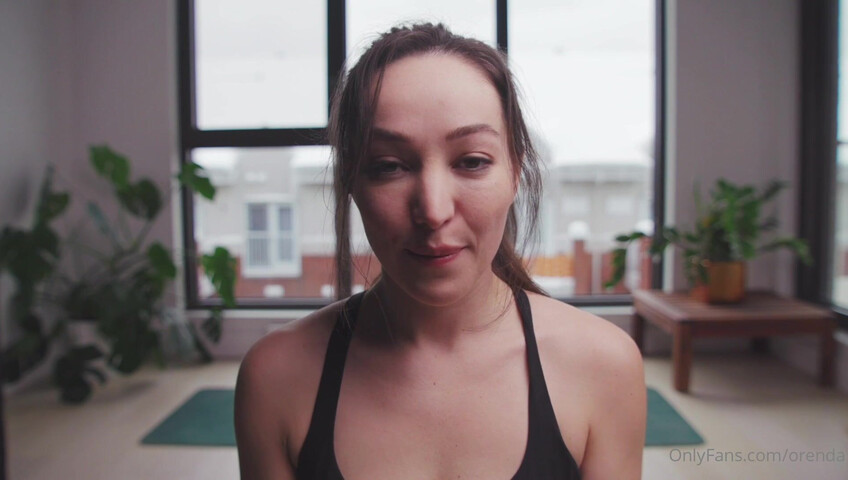 Orenda ASMR - Hot yoga instructor role play - Naked Yoga