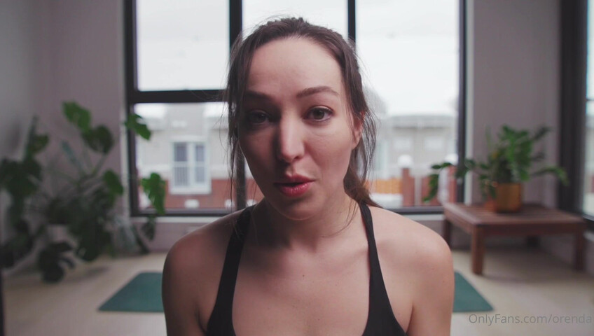 Orenda ASMR - Hot yoga instructor role play - Naked Yoga