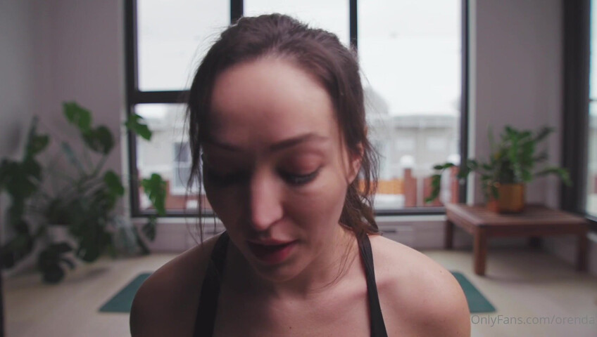 Orenda ASMR - Hot yoga instructor role play - Naked Yoga