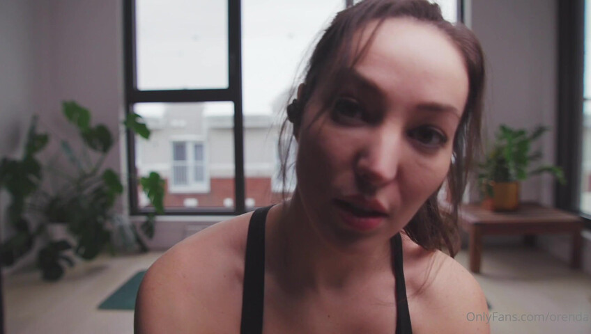 Orenda ASMR - Hot yoga instructor role play - Naked Yoga