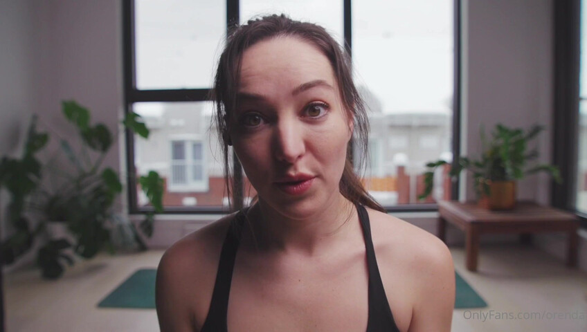 Orenda ASMR - Hot yoga instructor role play - Naked Yoga