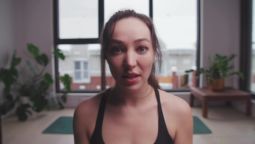 Orenda ASMR - Hot yoga instructor role play - Naked Yoga