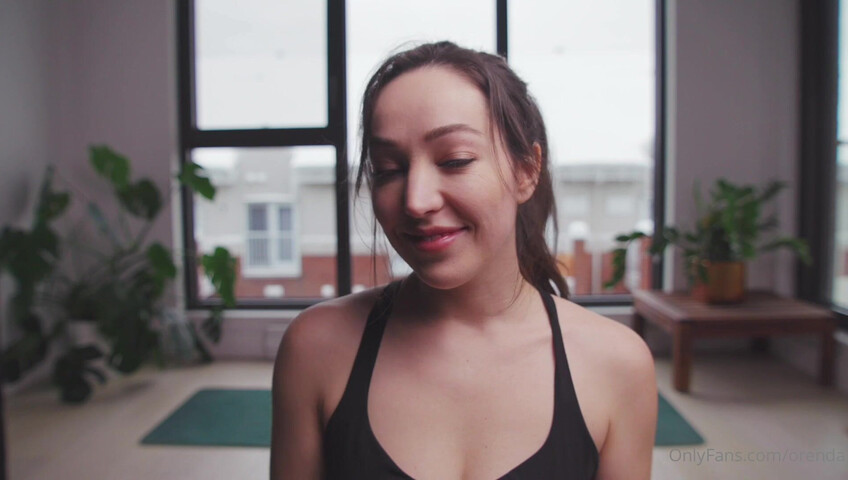 Orenda ASMR - Hot yoga instructor role play - Naked Yoga