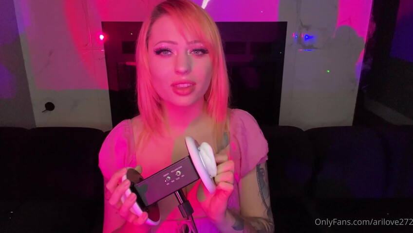 Post 'Ear to Ear ASMR Kisses, Scratches & Mouth Sounds Full toples..