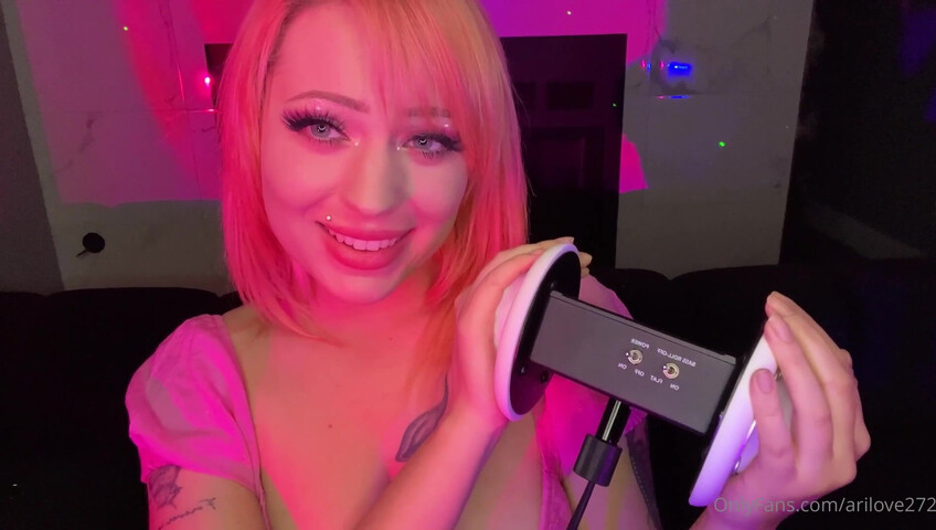 Post 'Ear to Ear ASMR Kisses, Scratches & Mouth Sounds Full toples..