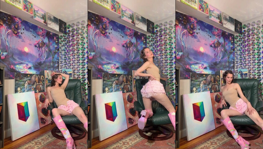 Quiet Creative ASMR - Spreading My Legs for You to See