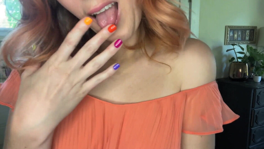 Rhonda ASMR - Sheer Dress