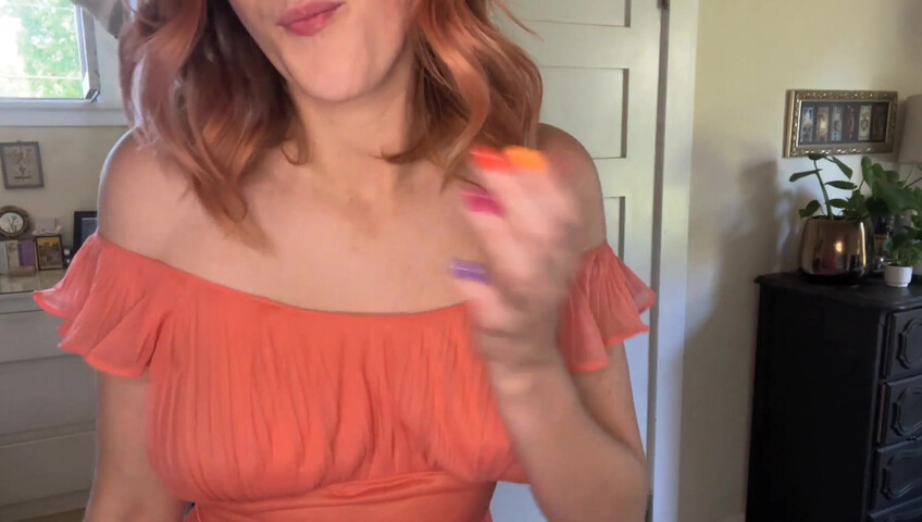 Rhonda ASMR - Sheer Dress