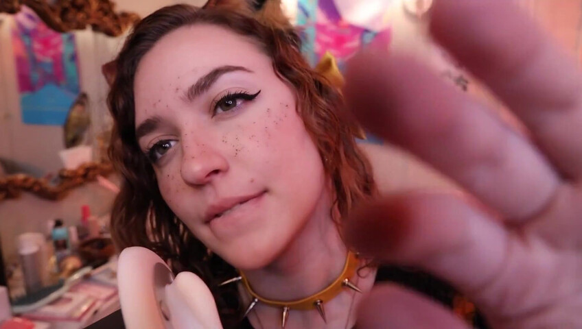 Rose ASMR - Close Up Kitty Kisses