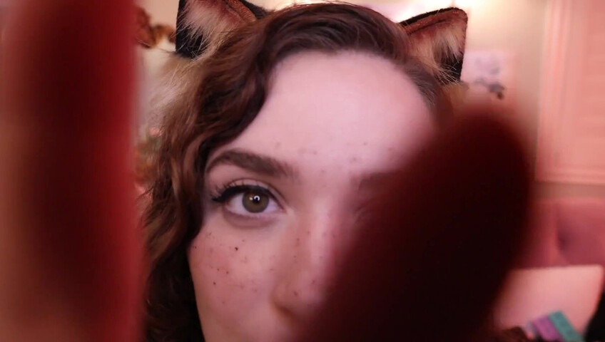 Rose ASMR - Close Up Kitty Kisses