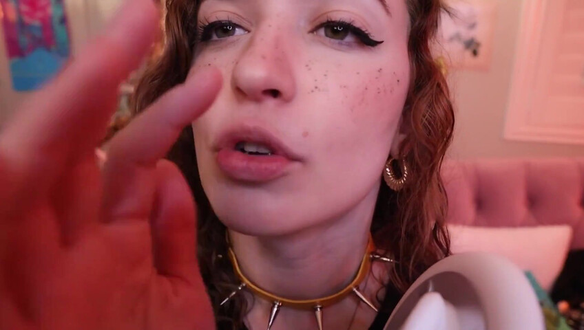 Rose ASMR - Close Up Kitty Kisses