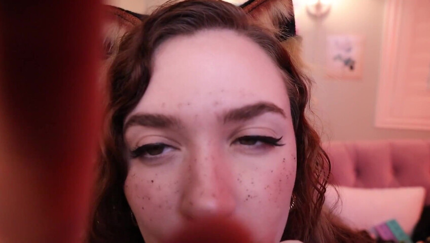 Rose ASMR - Close Up Kitty Kisses