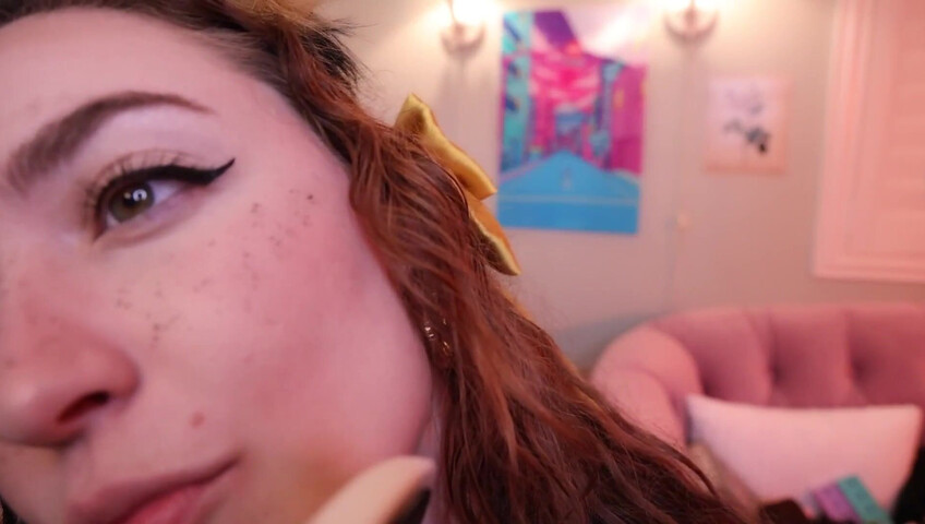 Rose ASMR - Close Up Kitty Kisses