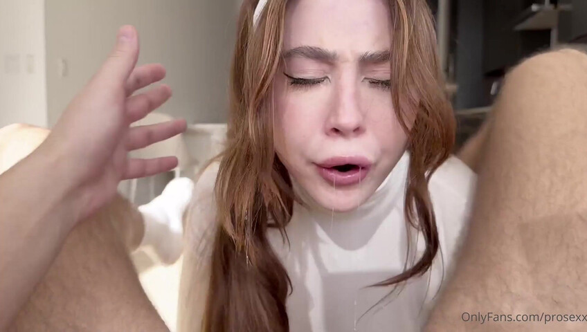 Rosie Rider Deepthroats And Rides Cock With Her Bubble But