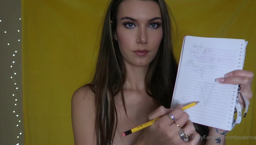 Sabrina ASMR - Sensually Measuring You