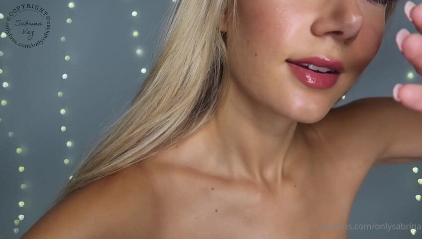 Sabrina Vaz ASMR - Nude countdown