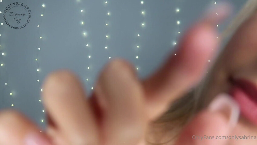 Sabrina Vaz ASMR - Nude countdown