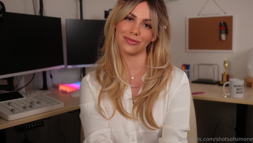 Simone ASMR - 1 May 2025 - I'm Your Boss Roleplay