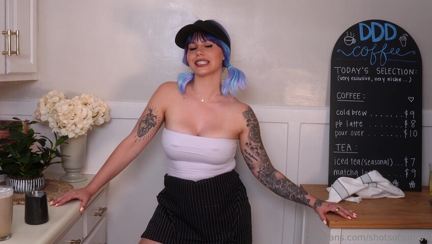 Simone ASMR - 17 May 2025 - Barista Roleplay JOI