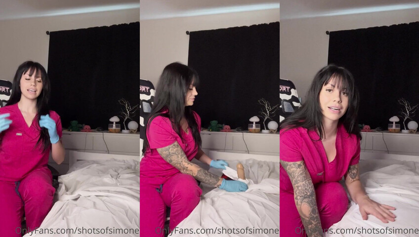 Simone ASMR - Nurse Handjob