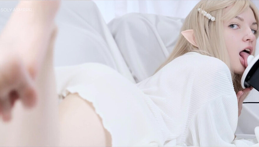 Soly ASMR - Elf Likes to Tease - Ear Eating
