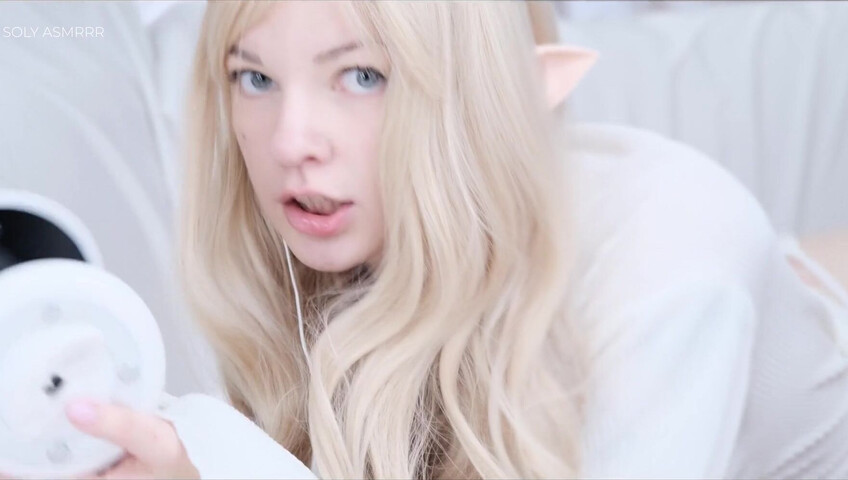 Soly ASMR - Elf Likes to Tease - Ear Eating