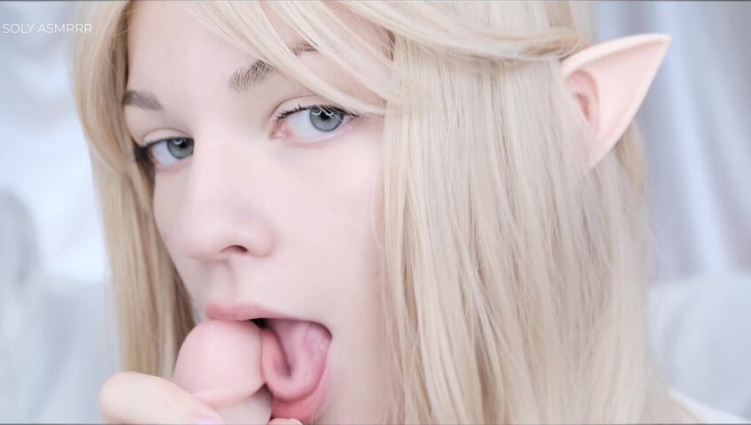 Soly ASMR - Elf Likes to Tease - Ear Eating