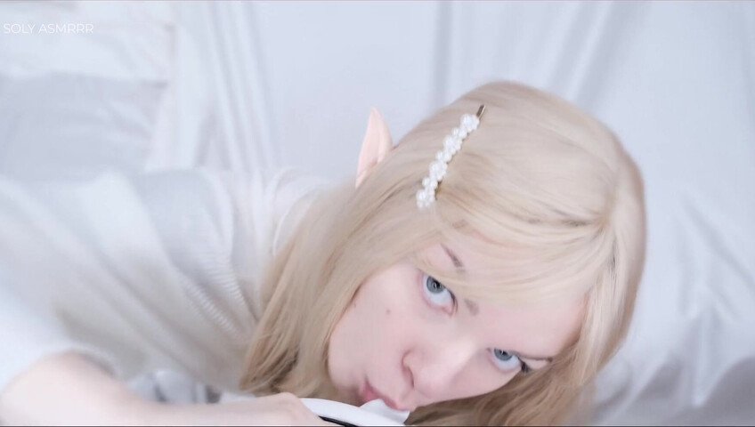Soly ASMR - Elf Likes to Tease - Ear Eating