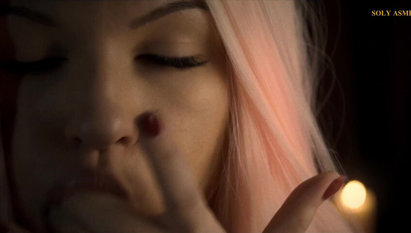 Soly ASMR - Licking 3DIO - Mouth Sounds