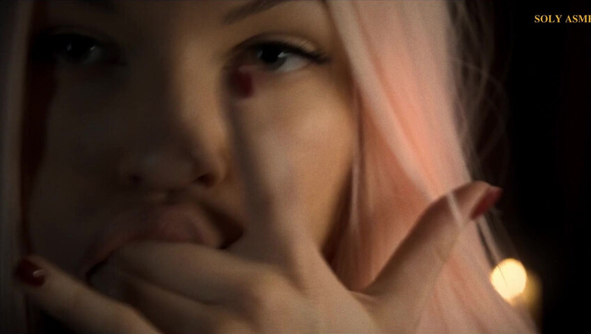 Soly ASMR - Licking 3DIO - Mouth Sounds