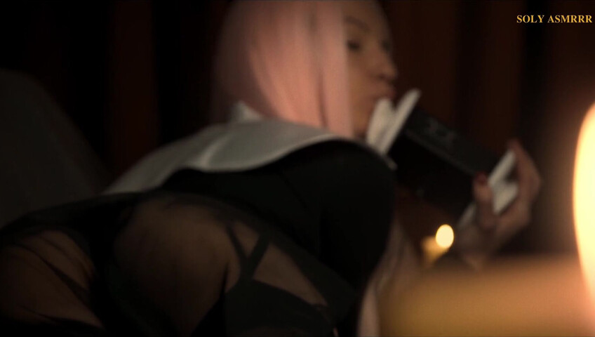 Soly ASMR - Licking 3DIO - Mouth Sounds