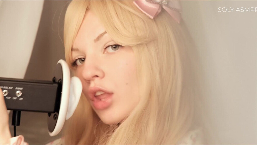 Soly ASMR - Naughty Sleepover with Me - Deep Licking - Wet Massage