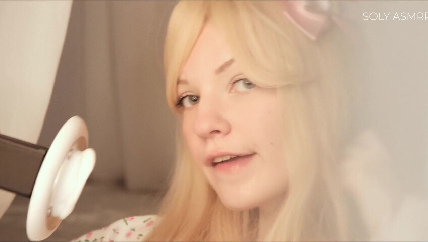 Soly ASMR - Naughty Sleepover with Me - Deep Licking - Wet Massage