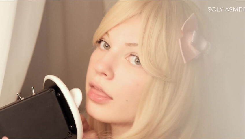 Soly ASMR - Naughty Sleepover with Me - Deep Licking - Wet Massage