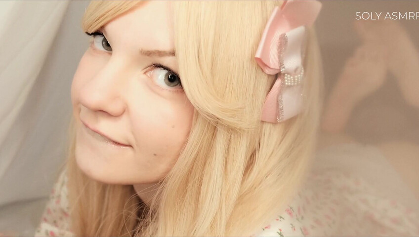 Soly ASMR - Naughty Sleepover with Me - Deep Licking - Wet Massage