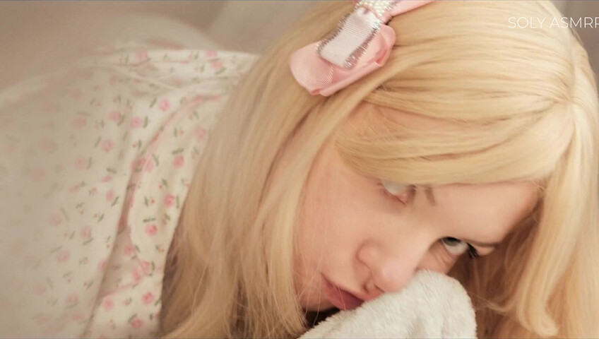 Soly ASMR - Naughty Sleepover with Me - Deep Licking - Wet Massage