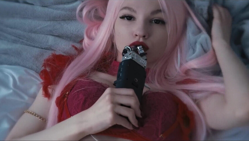 Soly ASMR - Wet Massage - Dirty Licking - Mouth Sounds