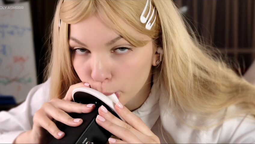 Soly ASMR Blowjob - Student Sloppy Blowjob