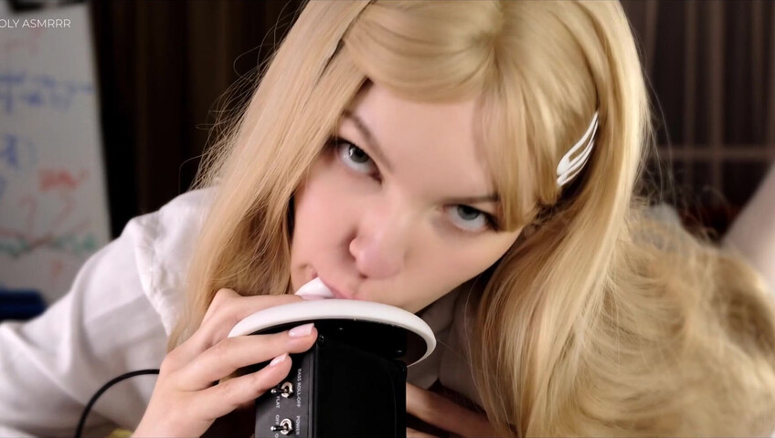 Soly ASMR Blowjob - Student Sloppy Blowjob