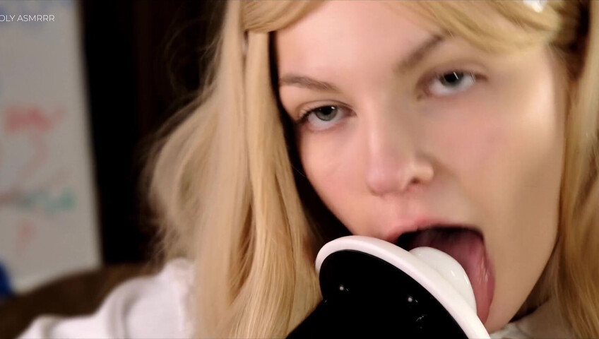 Soly ASMR Blowjob - Student Sloppy Blowjob